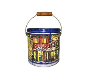 Quality Color Painting Galvanized Metal Buckets , Reusable Galvanized Beer Buckets wholesale