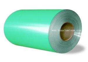 Quality OEM Green 3105 Coated Aluminium Coil 1500mm Width For Decoration wholesale