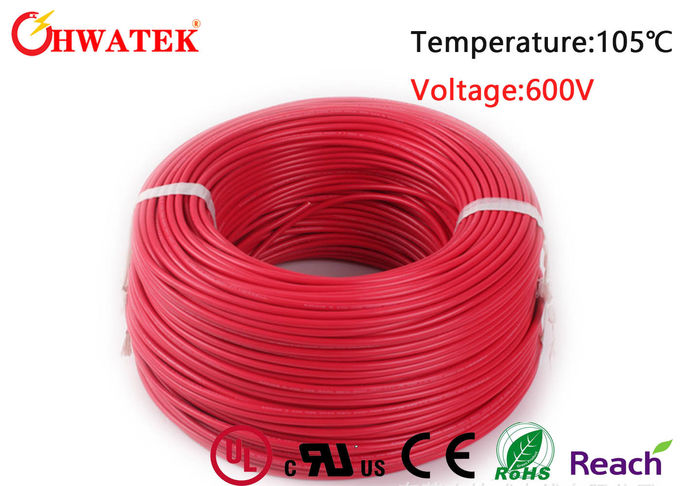 600V 105℃ UL1028 PVC Insulated Single Core Flexible Wire
