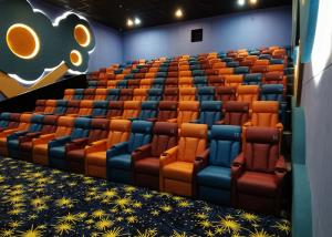 Quality Folding Commercial Theater Seating VIP Auditorium Movie Theater Chair wholesale