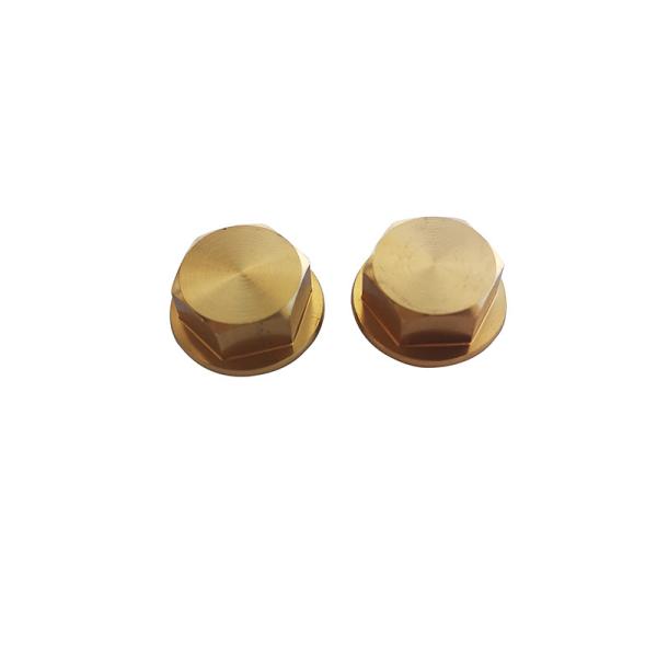 Electrophoresis Gold Aluminum Rivets For Wheel Aluminum Cnc Machining Parts