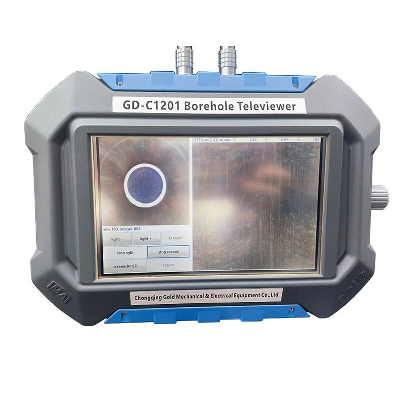 100M 200M Borehole Optical Televiewer Logging Camera Borehole Digital Scanner For Water Well Underground