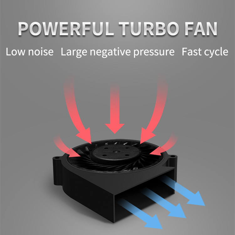 Homefish Stainless Steel Electric Multifunctional Ashtray Air Purifier HEPA Filter Long-lasting Battery Ashtray Air Purifier