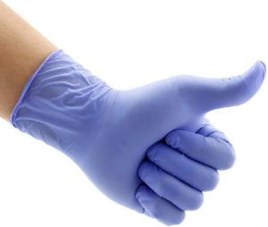 Quality Commercial Safeskin Purple Nitrile Exam Gloves Latex Free ISO Approved wholesale