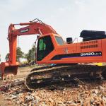 Tracked Used Doosan Excavators DH420-7 Excavator 42Ton Heavy Earth Moving