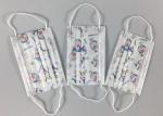 Fashion 3 Ply Children Cartoon Printed Civil Disposable Nose Mask