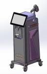 Medical Grade Titanium Diode Laser Hair Removal Machine 4 Waves