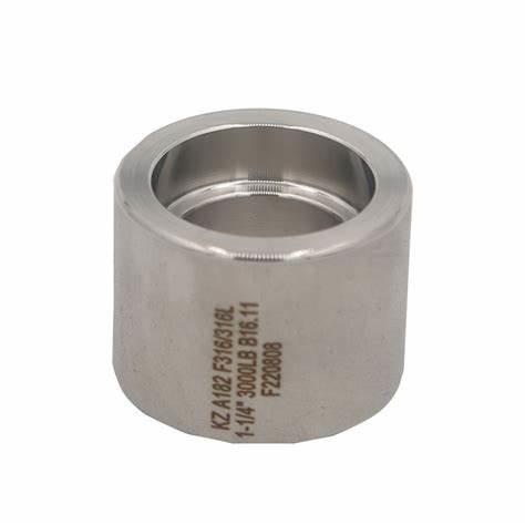 Cheap 3000LB / 6000LB NPT Stainless Steel Pipe Socket Weld Fittings Forged Coupling for sale