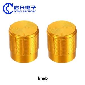 Quality Potentiometer Accessories 15*17mm Aluminum Alloy Potentiometer Caps wholesale