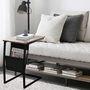 Quality Industrial Style Mobile Tomile Livingroom End Table 13.45lbs wholesale