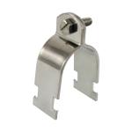2 1/2" 72-74mm Metal Carbon Steel Unistrut Strut Channel Pipe Clamps