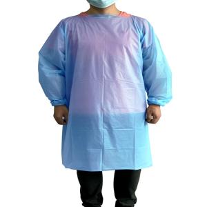Quality Hospital Protective CPE Disposable Isolation Gown With Long Sleeves wholesale