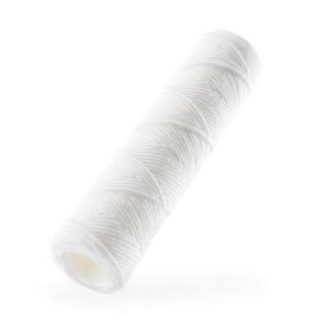 Quality 10 20 inch Polypropylene Bleached Cotton Fiber Glass PP Sediment String Wound Water Cartridge wholesale
