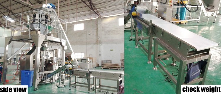 Automatic ice cube packing machine