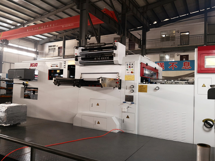 Corrugated Cardboard Stamping Machine Automatic Hot Foil Stamping Machine Automatic Embossing Machine Box Stamping