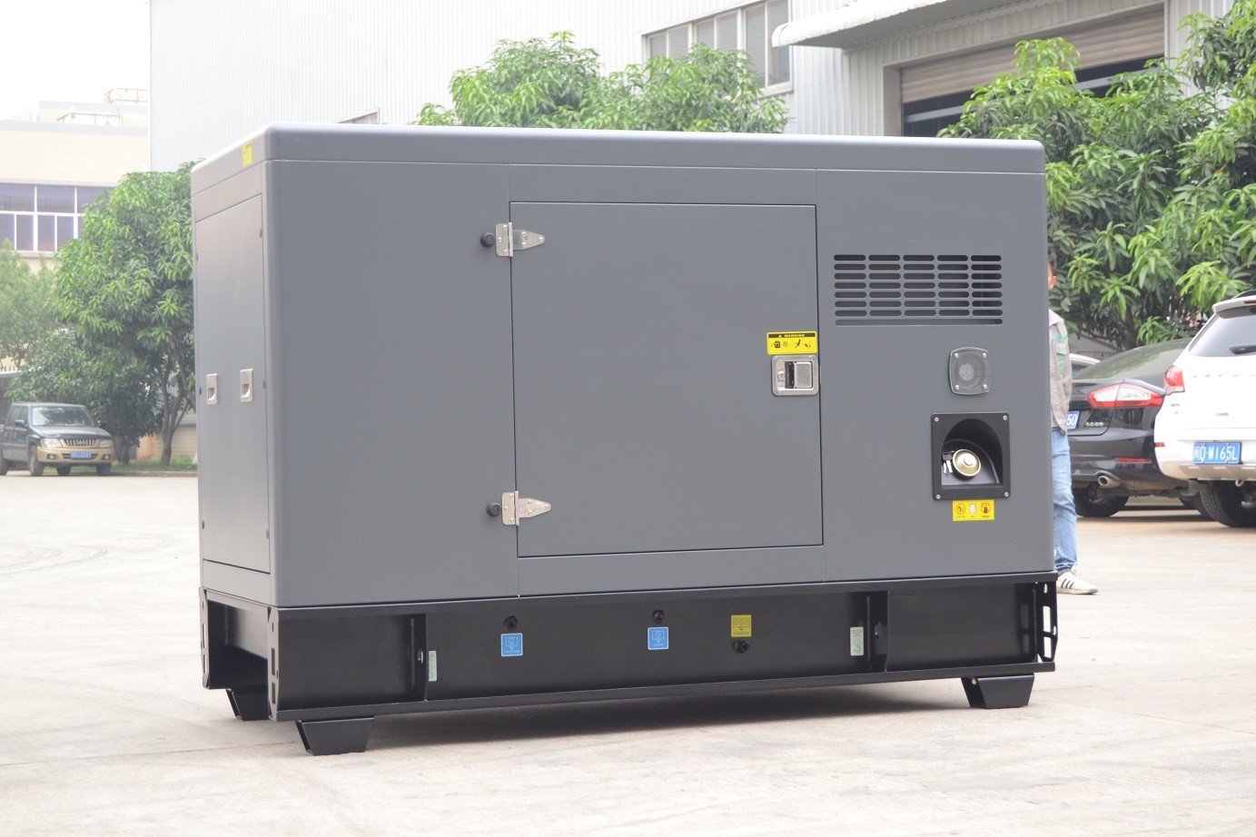 Water Cooling 400V 36KW Cummins Silent Diesel Generator Set