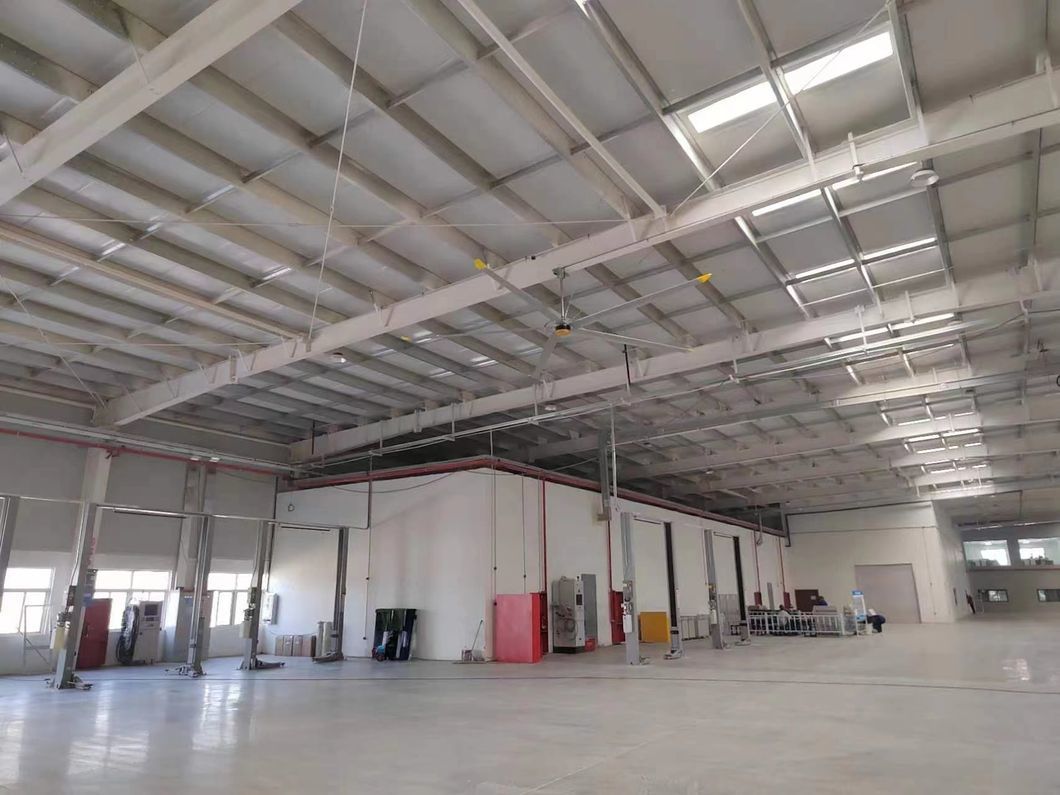 Aluminum Magnesium Alloy Hvls Giant Ceiling Fan with 6 Blades