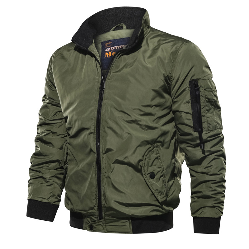 Wholesale Blank Bomber College Jacket Men Letterman Varsity Jackets Custom Sublimation University Baseball Jacket for Men 2022