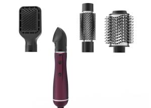 Quality ABS Electric Hair Brush Dryer , Ionic 4 In 1 Hot Air Brush 1000W wholesale