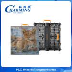 LED Screen P3.91 Commercial Advertising Display Outdoor Transparent Led Display