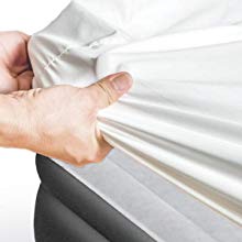 ez inflate airbed regular sheet friendly spare guest bed inflatable airbed