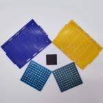 PC Material Anti Static Trays Biodegradable For IC Parts