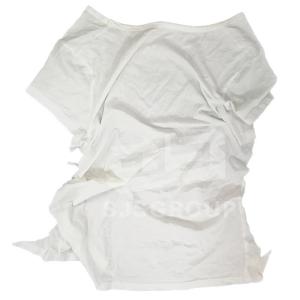 Quality Cut reused Rags Textile Cloth Fabric 100%Cotton White Tshirt Rags Standard White industrial Wipes wholesale