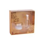 Brown Color Skincare Cosmetic Packing Box With Clear Window