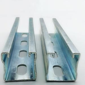 Quality Heavy Duty 3m/6m Galvanized Steel Strut Channel For Welding Bolting And Hanging Support wholesale