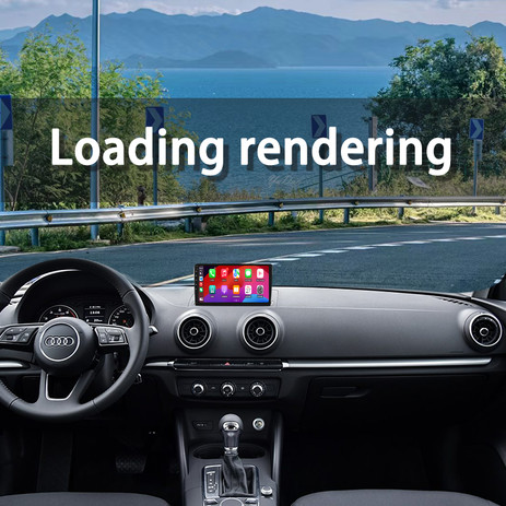 Car Radio Frame Accessory Meihua Factory Supply AUDI A3 2013-201912.3inch/10.25inch