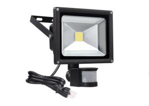 Quality 1000LM 10 Watt Waterproof LED Flood Lights PIR Motion Sensor / Outdoor Led Floodlight wholesale