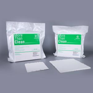 Quality 6x6 Inch 180g Cleanroom Microfiber Wipes Class 10-100 Industrial Cleaning Cloth wholesale