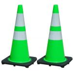 28inch Highway Safety PVC Road Cone with Black Base