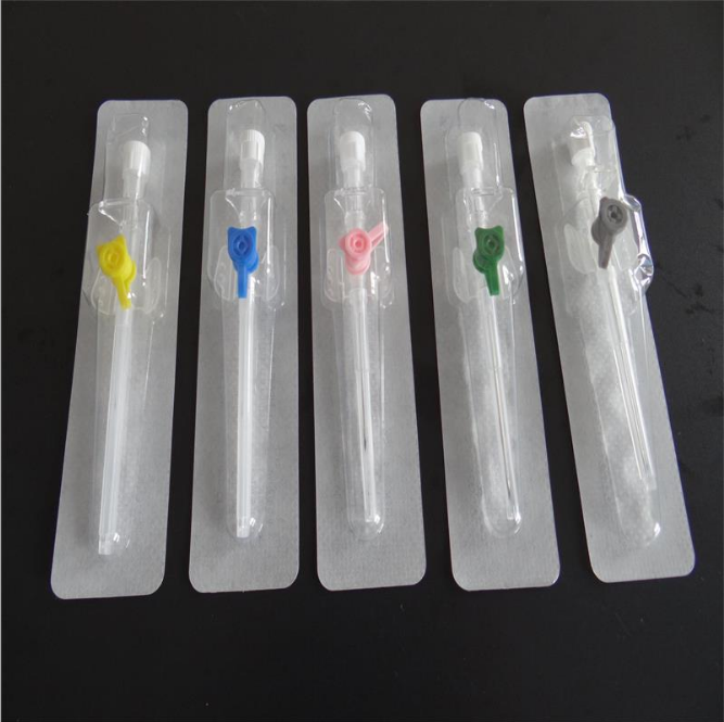 Disposable Syringe with Multi Sized Cannula, IV Canula with Port and Wring, Pen type IV Cannula