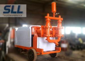 Quality Fully Hydraulic Cement Mortar Pump Mobil Concrete Pump Fast Speed 110L min wholesale