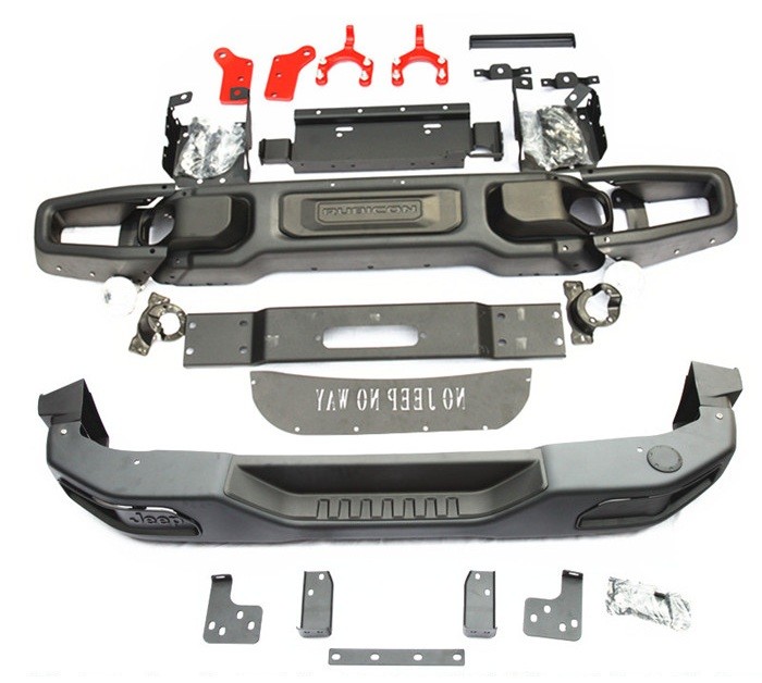 10th Anniversary Steel Bumper Automobile Spare Parts for 2007-2017 Jeep Wrangler & Wranglar Unlimited