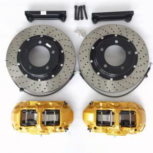 Quality Toyota Land Cruise LC200 6 Pot Brake Kit 380*34 Drilled Disc wholesale