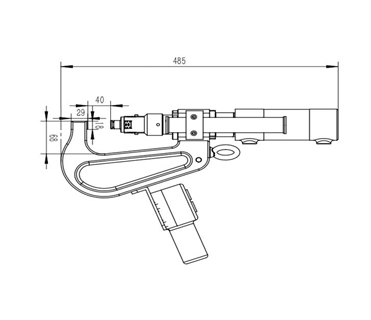 Mini Low Price Self Piercing Gun Busbar Riveting Machine