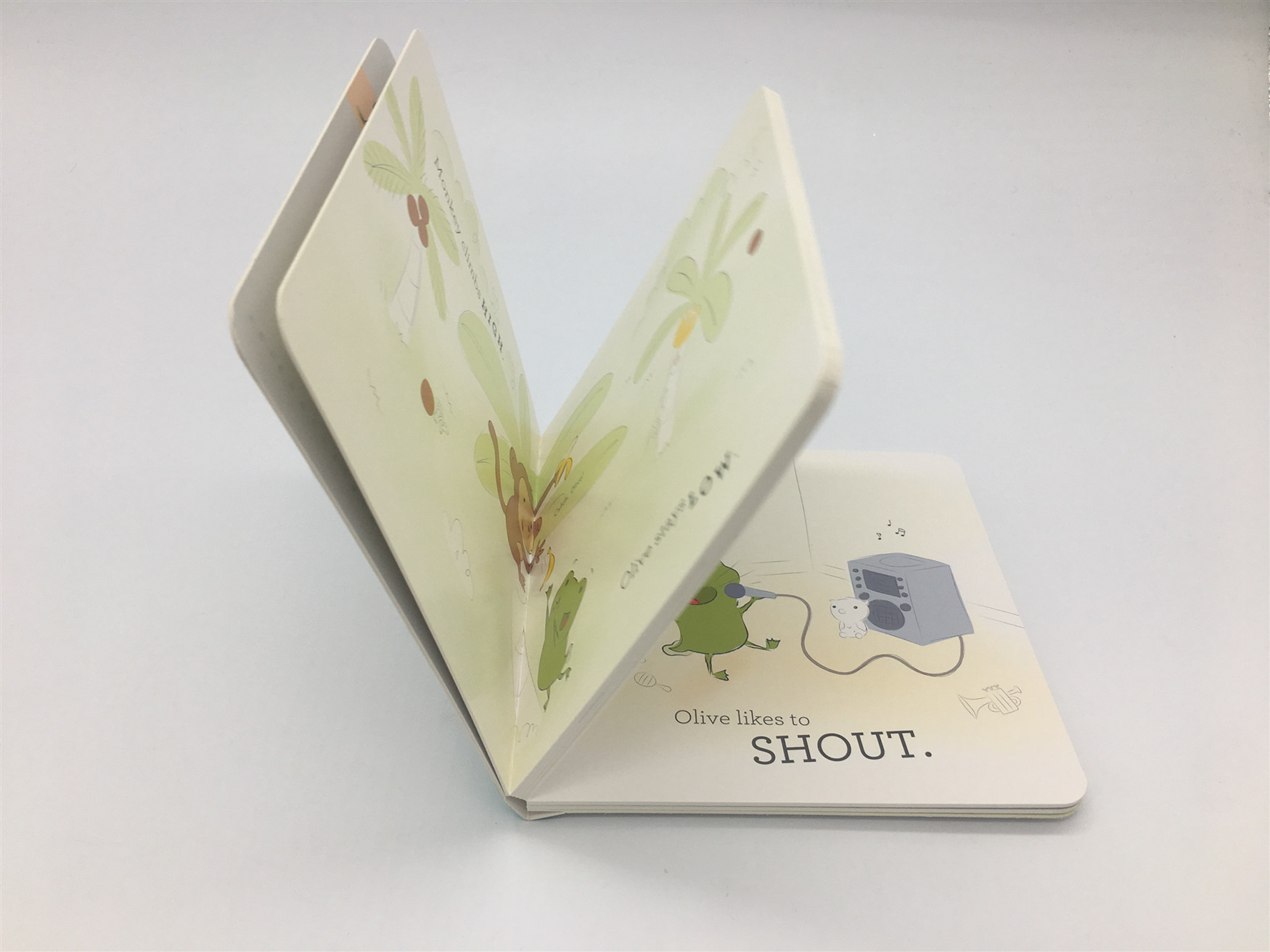 Full Color Hardcover Kids Story Books In English / Handy Children Story Books