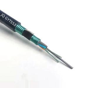 Quality Factory Price Good Quality Outdoor Underground Direct Buried Armoured Fiber Optic Cable GYTS53 wholesale