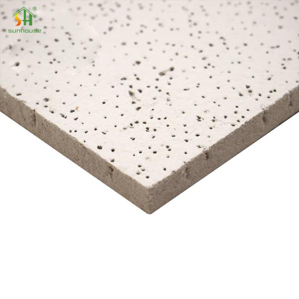 595x595mmx14mm Mineral Fibre Ceiling Tiles Fire Rated Acoustic Panels For Office