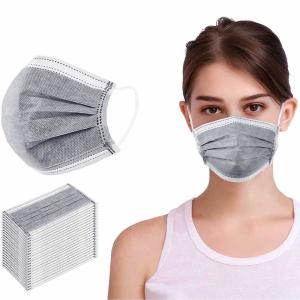 Quality Non Woven Disposable Dust Mask , Triple Layer Surgical Mask Liquid Proof wholesale