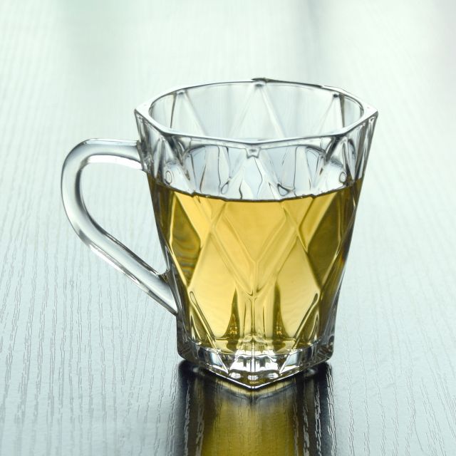 Factory Price Classic multipurpose Clear Transparent Coffee Mug Tea Glass