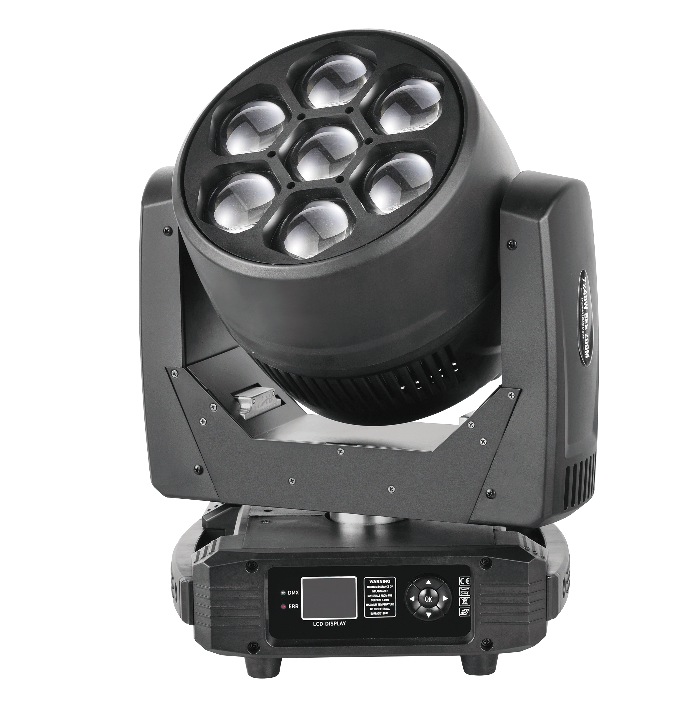 8-60° Zoom Atmosphere Moving Stage Lights 8000K For DJ Party Outdoor Nightlife