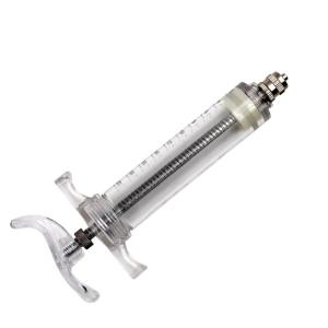 China Vaccine Plastic Reusable Syringe 100ml Sheep Injection Gun Livestock on sale