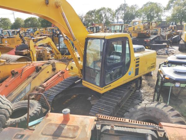 Secondhand Origin Japan Komatsu Track Excavator PC200-6, Used PC200 PC210 PC220