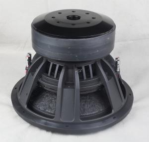 Quality Customized Design Powerful Subwoofer Heavy Duty Basket With Paper Dustcap wholesale