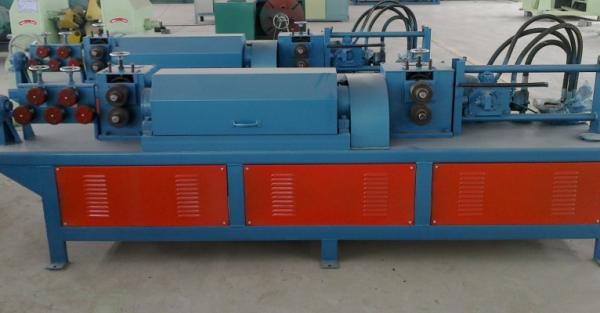Fully Automatic Steel Bar Cutting Machine , Reinforced Rebar Straightening