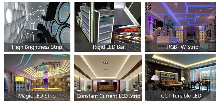 SMD 5050 Flexible LED Strip Lights RGB Black PCB Board Waterproof 3 Years Warranty