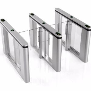 Quality Bidirectional SUS304 Wheelchair Lane Turnstile Swing Gate wholesale